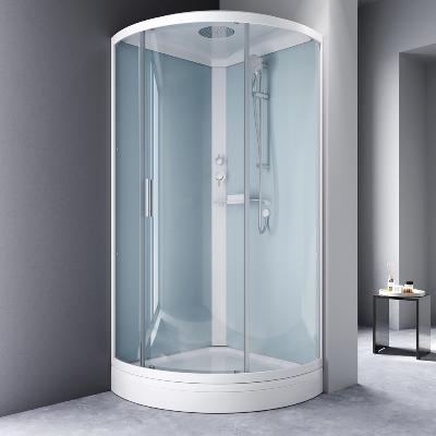 Душевая кабина 90x90 AM.PM X-Joy W88C-401-090WT профиль белый, низкий поддон