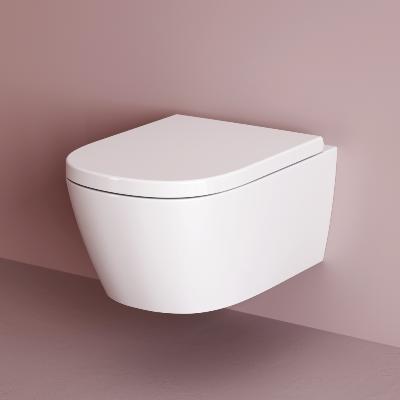 Унитаз подвесной AM.PM Libre C601901SC торнадо безободковый с сиденьем микролифт, белый