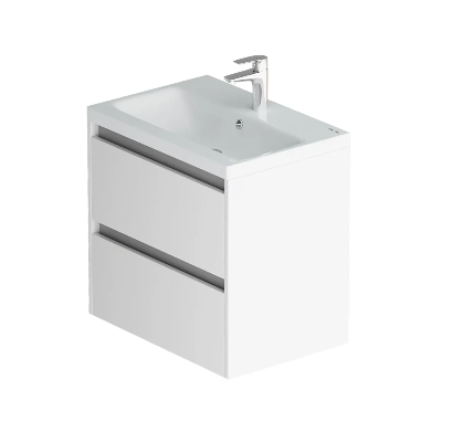 Тумба под раковину 60 AM.PM Pulse M91FHX0602WG подвесная белый глянец