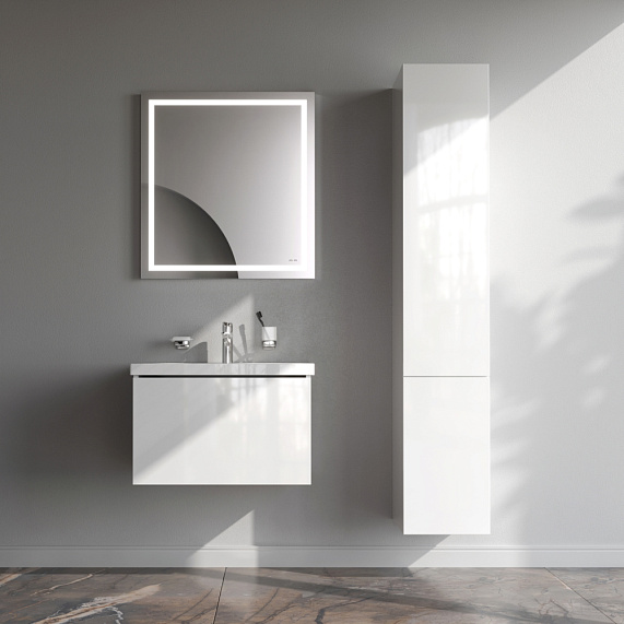 Тумба под раковину 60 AM.PM Gem M90FHX06021WG подвесная белый глянец-3