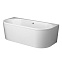 Ванна акриловая закругленная 180x80 AM.PM X-Joy W94A-180U80W-A белая глянцевая 