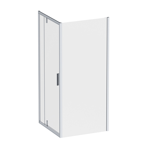 Душевое ограждение без поддона 90x90 AM.PM Gem W90G-404-9090-MT профиль серебристый-6