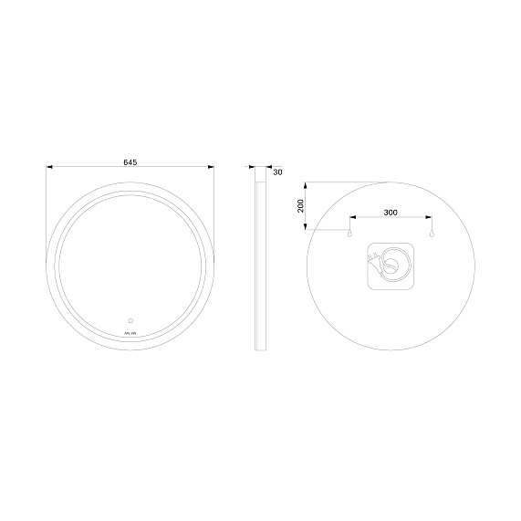 Мебель для ванной 55 AM.PM X-Joy подвесная, белый глянец подвесная-6