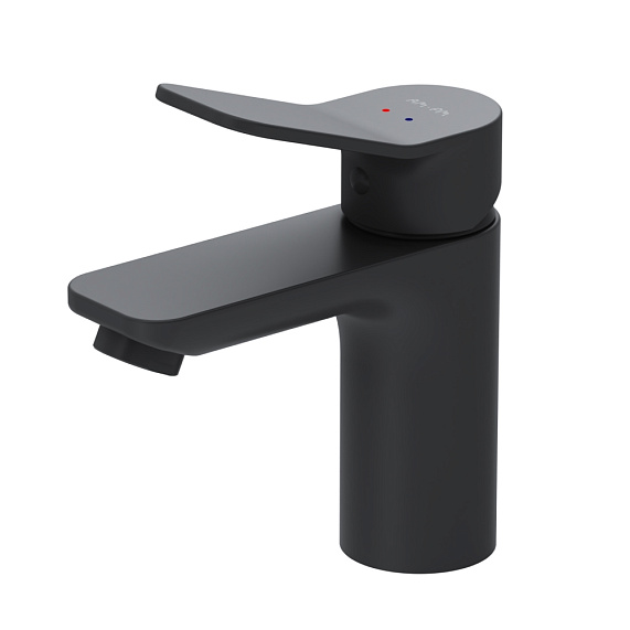 Смеситель для раковины (умывальника) AM.PM X-Joy F85A02122 черный-8