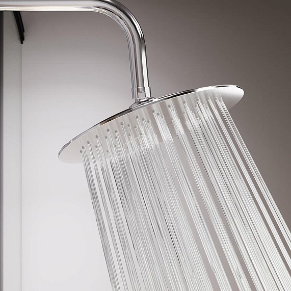 Душевая система Damixa Scandinavian Pure 936000000 стойка с тропическим душем, хром-4