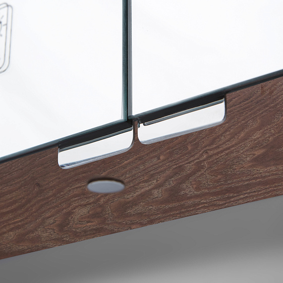 Шкафчик с зеркалом в ванную 100 AM.PM Sensation M30MCX1001TF с подсветкой табачный дуб-3