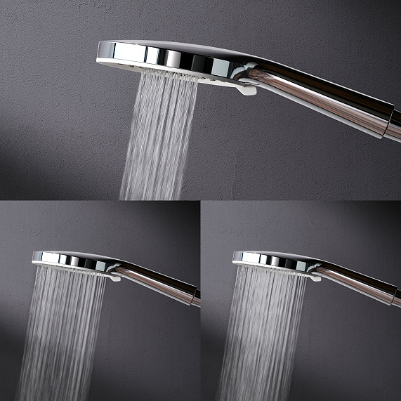 Душевая система AM.PM X-Joy F0785A400 стойка с тропическим душем, термостатом, смесителем, хром-6