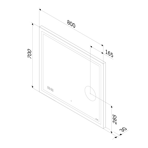 Мебель для ванной 75 AM.PM Gem S напольная, белый глянец напольная-8