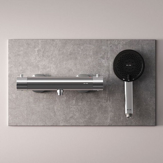 Смеситель для душа AM.PM Libre F6040000 термостат, хром-4