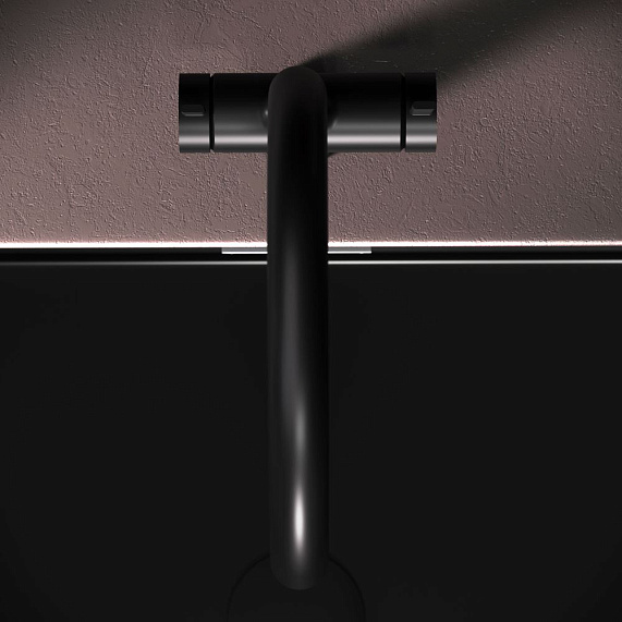 Смеситель для кухни AM.PM Func F8F07722 высокий с C-изливом с каналом для питьевой воды, черный-5