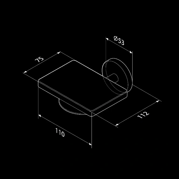 Набор аксессуаров AM.PM X-Joy хром (крючок, мыльница, вешалка)-6
