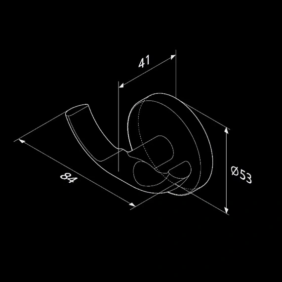 Набор аксессуаров AM.PM X-Joy черный (диспенсер, крючок, стакан для зубных щеток)-6