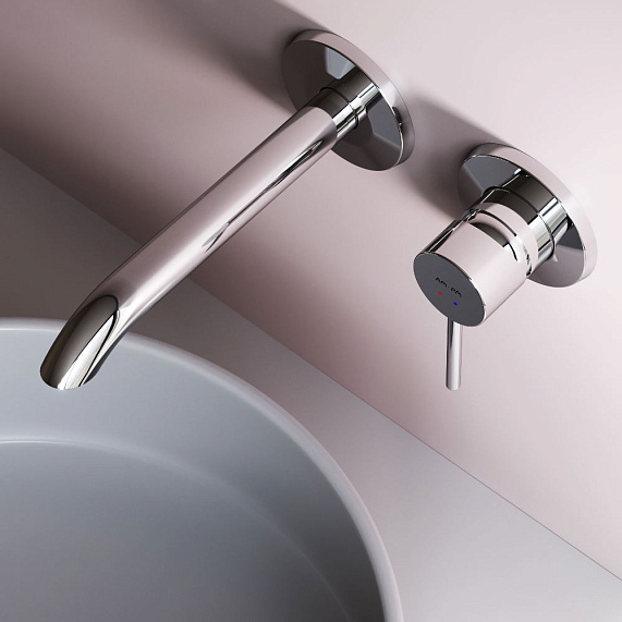 Смеситель для раковины (умывальника) AM.PM Libre F6072600 хром встраиваемый-4