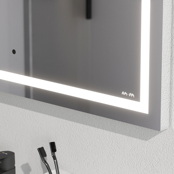 Зеркало с подсветкой в ванную прямоугольное 80 AM.PM Gem M91AMOX0801WG сенсорное-3