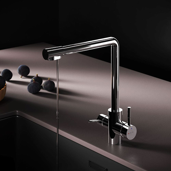 Смеситель для кухни AM.PM X-Joy S F85B05700 высокий, с каналом питьевой воды, хром-2