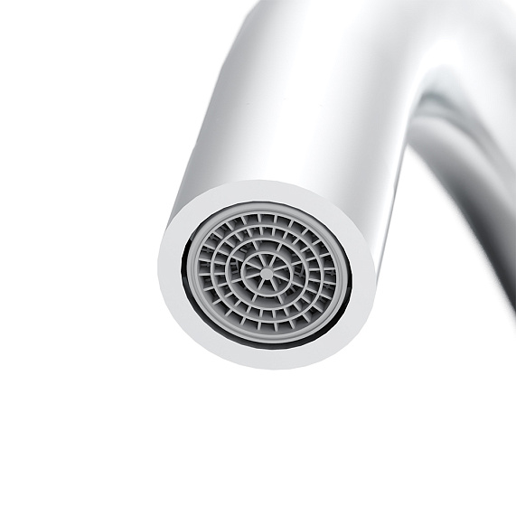 Смеситель для кухни Damixa Origin Balance 790720000 высокий, черный, с хромированным изливом-3