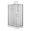 Душевая кабина 120x80 AM.PM Above W9XC-403-12080MT профиль серебристый, низкий поддон
