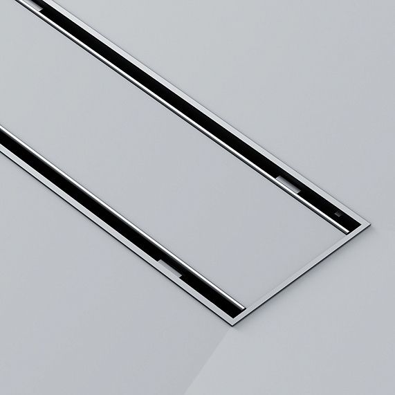 Душевой трап (лоток) 80 AM.PM PrimeFlow W02SC-U11-080-04SB комбинированный затвор со стальной матовой решеткой под плитку-17