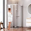 Душевое ограждение без поддона 90x120 AM.PM X-Joy W94G-403-120290-MT1K профиль серебристый