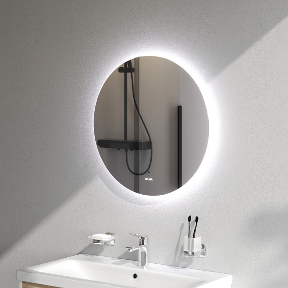 Зеркало с подсветкой в ванную круглое 60 AM.PM X-Joy M85MOX40601S сенсорное-2