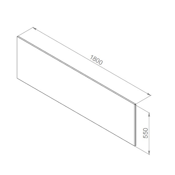 Ванна акриловая 180x80 AM.PM Inspire 2.0 W52A-180-080W-A белая глянцевая-9