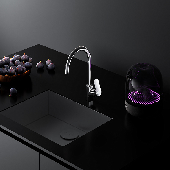 Смеситель для кухни AM.PM Like F8007700 высокий с каналом питьевой воды, хром-4