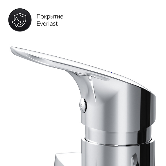 Смеситель для ванны и душа AM.PM Like F8090016 длинный излив, хром-2