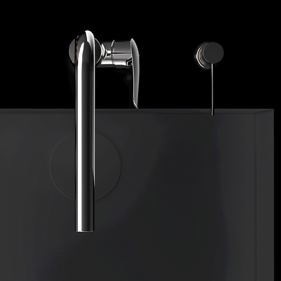 Смеситель для кухни AM.PM Like F8005D00 высокий, хром + дозатор моющего средства-2