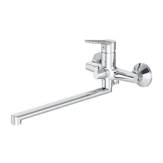 Смеситель для ванны и душа AM.PM Crave F9C90200 длинный излив, хром-9