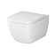 Унитаз подвесной AM.PM Gem C901701SC безободковый с сиденьем микролифт, белый
