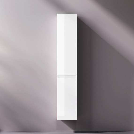 Шкаф-пенал для ванной 30 AM.PM Above M9XCHR0352WG навесной правый белый глянцевый