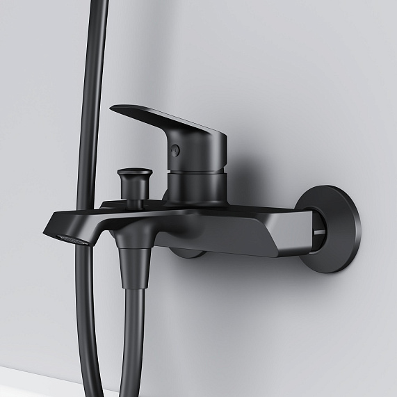 Смеситель для ванны и душа AM.PM Func F8F10022 хром-4