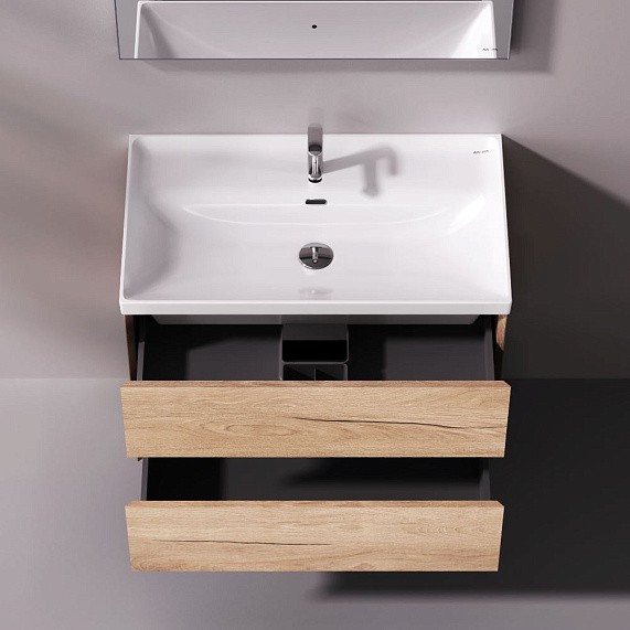 Тумба под раковину 80 AM.PM Above M9XFHX0802OF подвесная под дерево-1