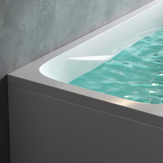 Ванна акриловая 160x70 AM.PM Sense W76A-160-070W-A белая глянцевая-2