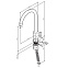 Смеситель для кухни AM.PM X-Joy S F85B07100 высокий, хром