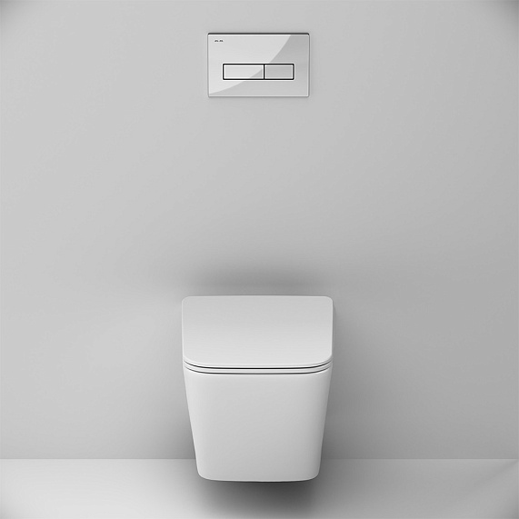 Унитаз подвесной с инсталляцией AM.PM Spike 2.0 IS12LM0351.9S1900 с сиденьем микролифт, белый-3