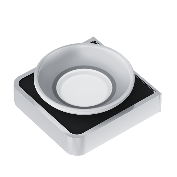 Мыльница стеклянная настенная Damixa Jupiter DA7734200 хром-7