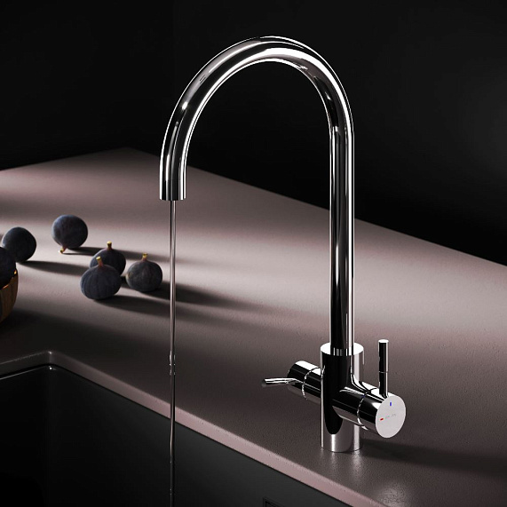 Смеситель для кухни AM.PM X-Joy S F85B07700 высокий, с каналом питьевой воды, хром-2