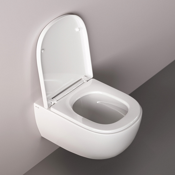 Унитаз подвесной AM.PM Above C9X1900SC торнадо безободковый с сиденьем микролифт, белый-9