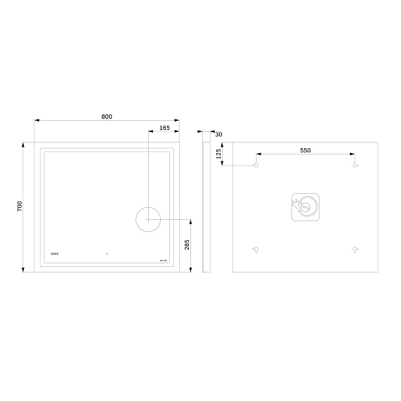Мебель для ванной 75 AM.PM Gem S напольная, белый глянец напольная-9