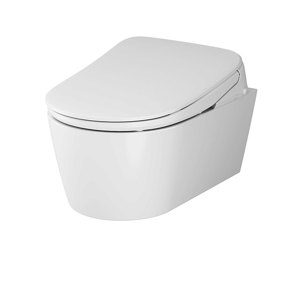 Унитаз-биде подвесной AM.PM Func C8F1702SC безободковый с электронным управлением, белый-11