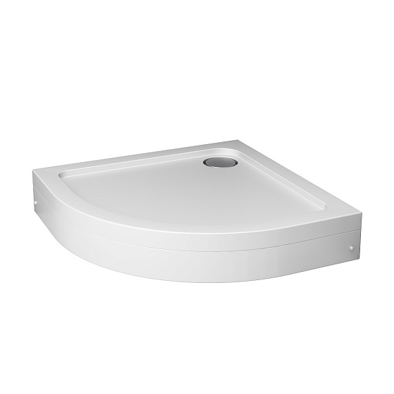 Душевой уголок с поддоном 90x90 AM.PM Gem W90G-401-090WT прозрачное стекло, профиль серебристый-3