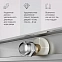 Душевое ограждение без поддона 90x90 AM.PM X-Joy W94G-403-9090-MT профиль серебристый