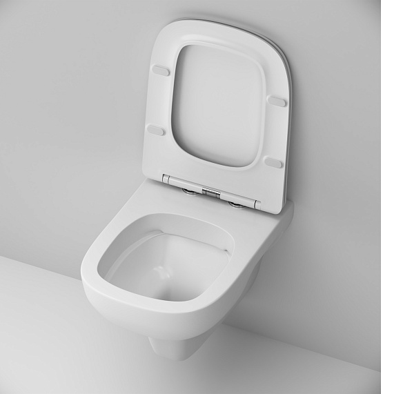 Унитаз подвесной AM.PM X-Joy S C85A1702SC безободковый с сиденьем микролифт, белый-4