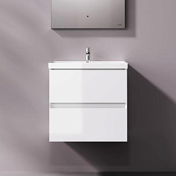 Тумба под раковину 60 AM.PM Above M9XFHX0602WG подвесная белая глянцевая