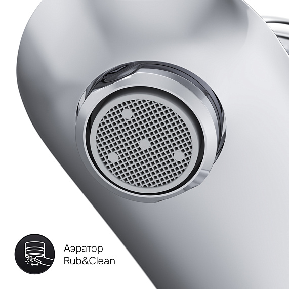 Смеситель для раковины (умывальника) AM.PM Like F8092116 с донным клапаном, хром-6