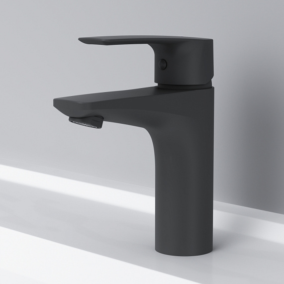 Смеситель для раковины (умывальника) AM.PM Gem F90A02122 черный-2