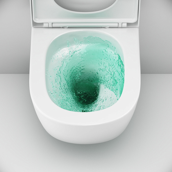 Унитаз подвесной AM.PM Libre C601900SC торнадо безободковый с сиденьем микролифт, белый-13