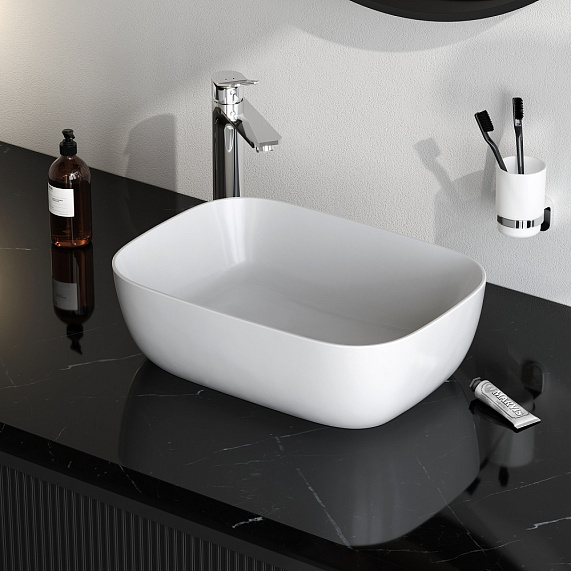 Раковина накладная 45 AM.PM Func M8FWCC10450WG белая-3