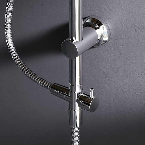 Душевая система AM.PM Crave F079C000 стойка с тропическим душем, хром-2